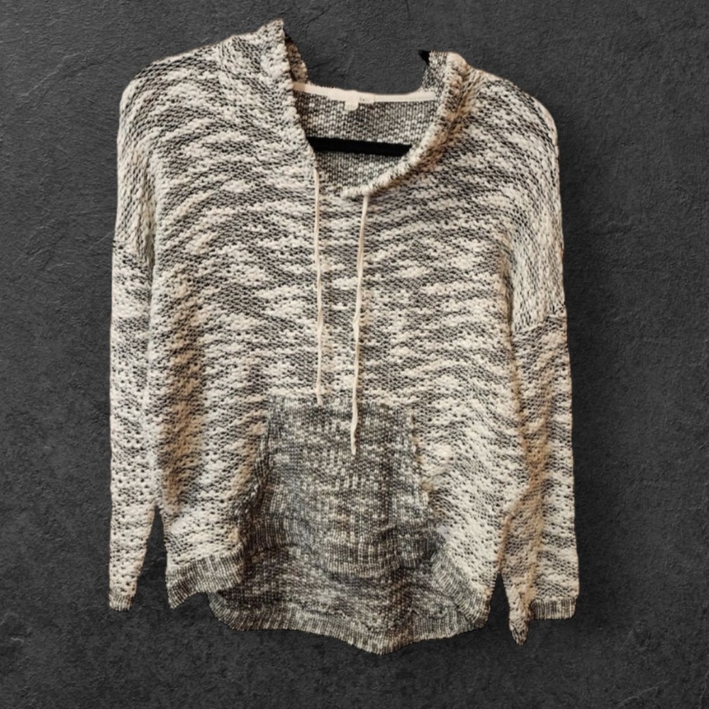 Kaii Marled Women's Hoodie/Sweater- Open Weave- Sz S